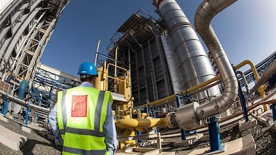 The 1,510-megawatt plant, capable of fuelling 100,000 homes. Courtesy Taqa