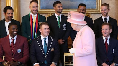 The event that saw the captains spend time with the British monarch took place at Buckingham Palace. AFP