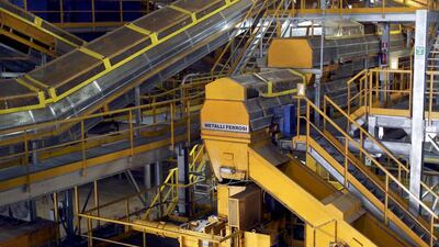 The waste plant pictured at the Malagrotta landfill near Rome in December 2013. The Malagrotta landfill, Europe's largest, was closed last year after European Union authorities ruled it unfit to treat waste. Alessandro Bianchi / Reuters