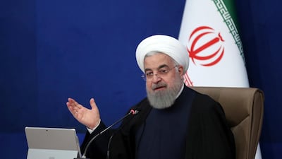 Human rights groups say the government of Iranian President Hassan Rouhani has carried out "a series of executions" since mid-December 2020. AP