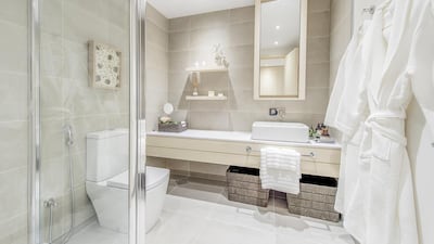 Belgravia, a Dh200 million, four-storey property project, has 181 units of which about 97 per cent of these have already been sold. Courtesy Ellington Properties