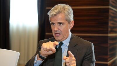 Filippo Gori says the Middle East is the fastest growing market within the bank’s broader Emea region. Pawan Singh for The National