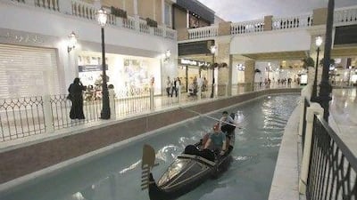 The Villagio Mall opened its doors on Thursday for the first time since late May, when 19 people were killed in a fire that broke out near a childcare area at the shopping centre. Fadi Al Assaad / Reuters