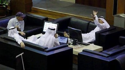 New regulations could increase trading volumes on the floor at the Dubai Financial Market. Jeffrey E Biteng / The National