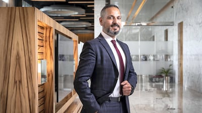 Aziz Ghorbani, general manager of Delta World Charter, said his industry is experiencing a rise in demand for charter flights during the Covid-19 pandemic. Antonie Robertson / The National