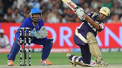 Gautam Gambhir, in action above for the Kolkata Knight Riders, is among the modern day players to have benefited from the influx of money brought into cricket by the Indian Premier League.