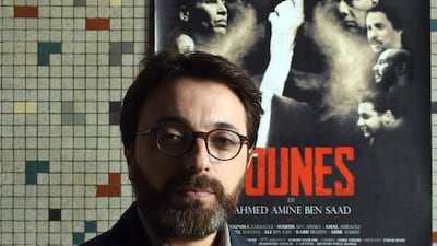 Tunisian director Mohamed Ben Attia. Fethi Belaid / AFP