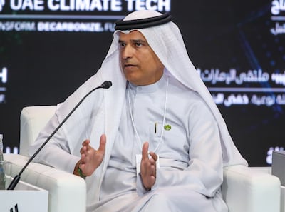 Abdulnasser bin Kalban, Emirates Global Aluminum chief executive. Victor Besa / The National