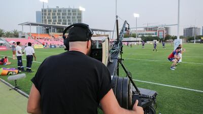Dubai Sports City Eagles will get to play at a venue they own - something few UAE rugby clubs can boast about. Victor Besa for The National