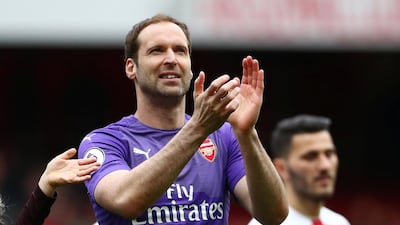 Arsenal goalkeeper Petr Cech will retire from football at the end of the 2018/19 season. Reuters