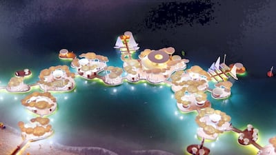 A sea-side development is one of 29 projects announced by Sheikh Mohammed bin Rashid, Vice President and Ruler of Dubai, on Saturday. Courtesy: Dubai Media Office