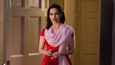 Emilia Clarke in Me Before You. Courtesy Warner Bros