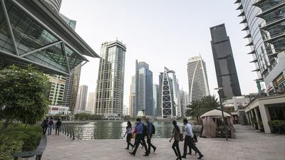 Dubai recorded a rise in villa sales during Q2, real estate consultancy ValuStrat reported. Mona Al Marzooqi / The National