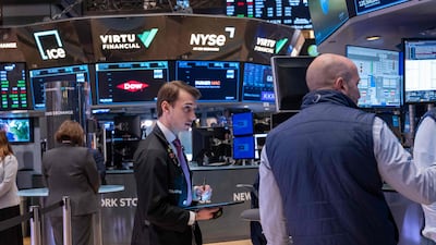 The Dow crossed the 40,000 milestone on Thursday as data showed US inflation eased slightly in April. AFP
