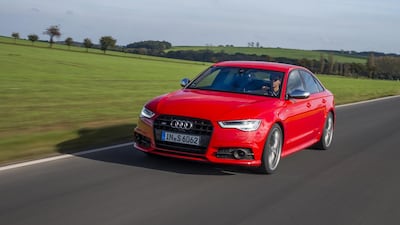 The 2015 Audi S6 bridges the gap between the restrained A6 range and the beefed-up, top-of-the-range RS6 variant. Courtesy Audi
