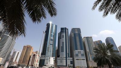 Year-on-year rents jumped by 33 per cent in Sharjah, according to the latest report by real estate company Asteco. Pawan Singh / The National