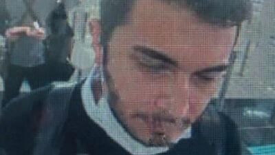 A screen grab from CCTV obtained by Turkey's Demiroren News Agency showing Thodex founder Faruk Fatih Ozer at Istanbul International Airport. Mr Ozer is said to have fled the country after his cryptocurrency exchange shut down. AFP