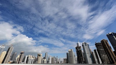 Emirates NBD predicts that Dubai’s economy will grow 4.7 per cent this year, versus 4.5 per cent last year. Satish Kumar / The National