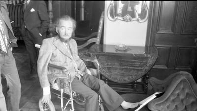 Irish author Christy Brown wrote My Left Foot about his journey with cerebral palsy. Getty Images