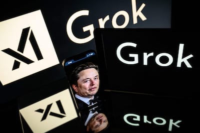 Elon Musk's AI chatbot Grok is at the centre of an investigation by UK authorities. AFP
