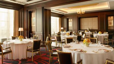 St Regis Abu Dhabi has about seven food and beverage outlets, including a restaurant by the British celebrity chef Gary Rhodes.