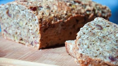 Strengthen your bones with roast banana and date loaf. Courtesy Scott Price