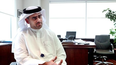 Tabreed’s chief executive Jasim Husain Thabet. Fatima Al Marzooqi / The National