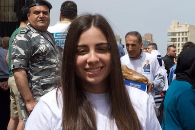 Dana Traboulsi, 24, from Beirut. David Enders for The National
