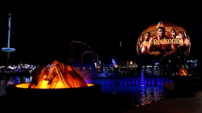 A general view outside ahead of arrivals prior to the Day of Reckoning. Getty Images