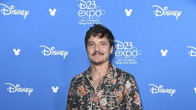 Pedro Pascal at the D23 Expo 2019 at Anaheim Convention Centre on August 23, 2019 in California. AFP