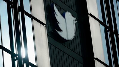 Twitter's office in San Francisco. Before Elon Musk acquired Twitter last year, the company’s headcount stood at about 7,500 employees. AP