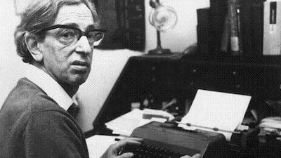 British historian Eric Hobsbawm. Wesley / Keystone / Getty Images