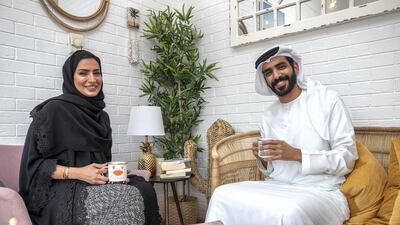 Emirati siblings Athra and Eisa Alsubousi founded Little Malibu Cafe after being inspired by trips to California. Victor Besa / The National