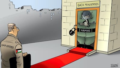 Cartoon for December 3, 2017, by Shadi Ghanim