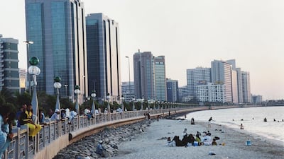 The old Abu Dhabi Corniche was the place to be before the emirate expanded to include other islands. Al Ittihad
