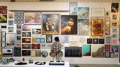 Made in Tashkeel is running at FN Designs in Dubai’s Alserkal Avenue until August 27. Pawan Singh / The National