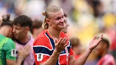 Erling Haaland scored both goals as Norway dumped Brazil out of the World Cup. Reuters