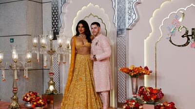 Priyanka Chopra and husband Nick Jonas. Reuters