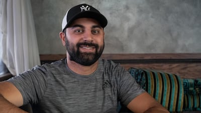 Hussein Dabajeh a longtime political organiser in Dearborn, Michigan is thrilled with former Vice President Joe Biden's success in the state. Willy Lowry / The National