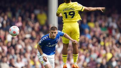 Vitaly Mykolenko 6 – Started the game well, getting forward in support of Richarlison and Dominic Calvert-Lewin. The Ukrainian was somewhat laboured in the second period, however. AP