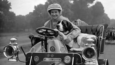 Dinah Sheridan in the classic film Genevieve. She was also known for her role as the mother in The Railway Children. PA Archive