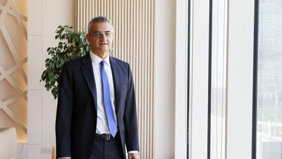 Philip Caraiscos , the chief executive of Zawaya Property at his office in Emaar Square in Downtown Dubai in Dubai. Pawan Singh / The National.