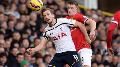 Harry Kane, left, has been excellent for Tottenham Hotspur this season. Andy Rain / EPA