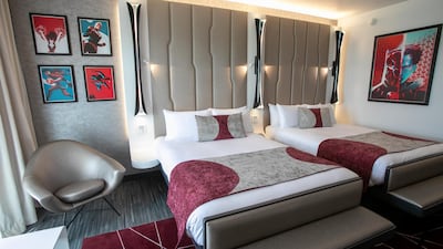 The Empire State club room at Disney's Hotel New York - The Art of Marvel. Getty Images