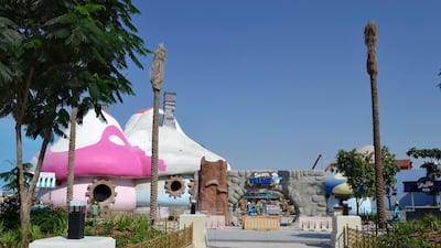 Smurfs Village at Motiongate Dubai. Courtesy of Motiongate Dubai