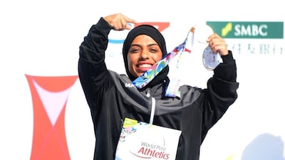 Maryam Al Zeyoudi won a gold medal at the 2024 Para Athletics Championships in May. Photo: WAM