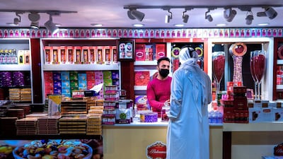 Sheikh Zayed Heritage Festival is home to vendors selling the finest saffron.