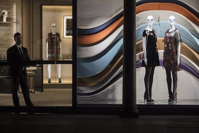 Fendi luxury goods store on New Bond Stree Simon Dawson / Bloomberg