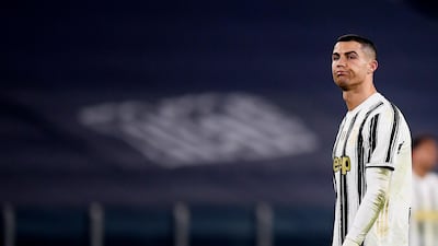 Cristiano Ronaldo cuts a frustrated figure during Juventus' defeat to Fiorentina. AP