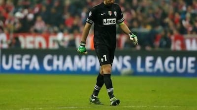 Juventus’ Gianluigi Buffon was once considered one of the top goalkeepers in the world but he has struggled of late. Matthias Schrader / AP Photo